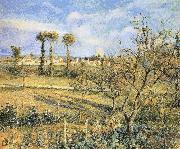 Camille Pissarro Sunset oil painting reproduction